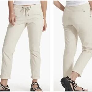 Vuori Ripstop Pants Natural Women's Size S $98 Original MSRP